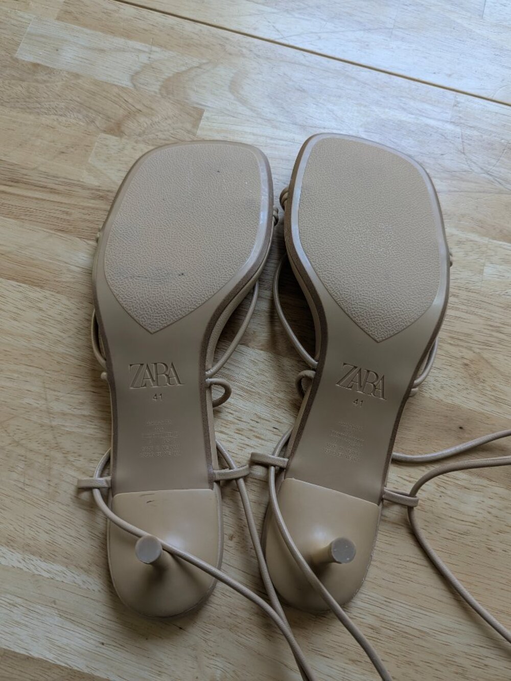 Zara Strappy Kitten Heels - Picture 10 of 15